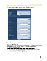 Preview for 149 page of Panasonic WV-SW175 Operating Instructions Manual