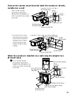 Preview for 25 page of Panasonic WV-SW314 Installation Manual