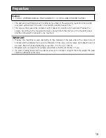 Preview for 19 page of Panasonic WV-SW316L Installation Manual