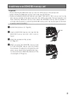 Preview for 23 page of Panasonic WV-SW352 Installation Manual