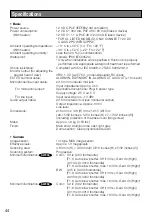 Preview for 44 page of Panasonic WV-SW355PJ Installation Manual