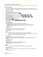 Preview for 58 page of Panasonic WV-SW390 Series Operating Instructions Manual