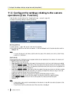 Preview for 90 page of Panasonic WV-SW390 Series Operating Instructions Manual