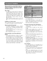 Preview for 12 page of Panasonic WV-SW395 Installation Manual