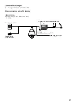 Preview for 27 page of Panasonic WV-SW395A Installation Manual