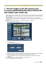 Предварительный просмотр 31 страницы Panasonic WV-SW395APJ Operating Instructions Manual