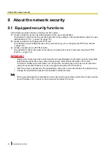 Preview for 46 page of Panasonic WV-SW395APJ Operating Instructions Manual