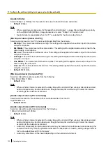 Preview for 130 page of Panasonic WV-SW395APJ Operating Instructions Manual