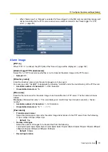 Preview for 139 page of Panasonic WV-SW395APJ Operating Instructions Manual