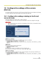 Preview for 161 page of Panasonic WV-SW395APJ Operating Instructions Manual