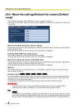 Preview for 220 page of Panasonic WV-SW395APJ Operating Instructions Manual