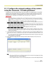 Preview for 225 page of Panasonic WV-SW395APJ Operating Instructions Manual