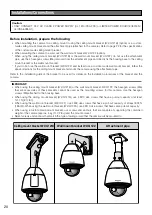 Preview for 20 page of Panasonic WV-SW397 Installation Manual