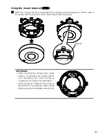 Preview for 31 page of Panasonic WV-SW458 Installation Manual