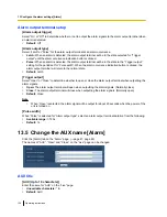 Preview for 120 page of Panasonic WV-SW550 Series Operating Instructions Manual