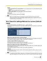 Preview for 191 page of Panasonic WV-SW550 Series Operating Instructions Manual