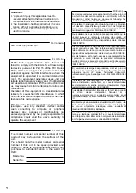 Preview for 2 page of Panasonic WV-SW559 Installation Manual