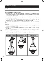 Preview for 20 page of Panasonic WV-SW598A Installation Manual