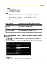 Предварительный просмотр 113 страницы Panasonic WV-U1100 Series Operating Instructions Manual