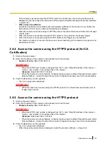 Предварительный просмотр 143 страницы Panasonic WV-U1100 Series Operating Instructions Manual