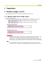 Предварительный просмотр 9 страницы Panasonic WV-U2500 Series Operating Instructions Manual