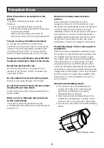 Preview for 6 page of Panasonic WV-X1551LN Basic Information