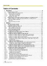 Preview for 6 page of Panasonic WV-X5550LT Operating Instructions Manual