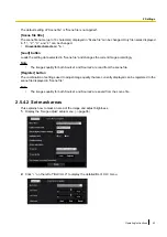 Предварительный просмотр 43 страницы Panasonic WV-X5550LT Operating Instructions Manual