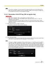 Preview for 67 page of Panasonic WV-X5550LT Operating Instructions Manual