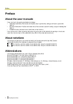 Preview for 2 page of Panasonic WV-X6511N Operating Instructions Manual