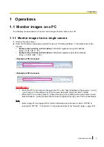 Предварительный просмотр 9 страницы Panasonic WV-X6511N Operating Instructions Manual