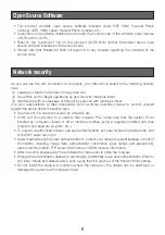 Preview for 8 page of Panasonic WV-X6531N Important Information Manual