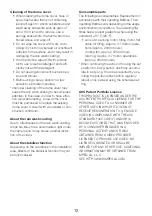 Preview for 12 page of Panasonic WV-X6531N Important Information Manual