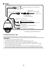 Preview for 18 page of Panasonic WV-X6531NRF Important Information Manual