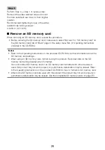 Preview for 26 page of Panasonic WV-X6531NRF Important Information Manual