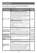 Preview for 27 page of Panasonic WV-X6531NRF Important Information Manual