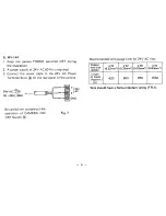 Предварительный просмотр 11 страницы Panasonic WV140 - B & W CAMERA Operating Instructions Manual