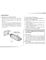 Предварительный просмотр 12 страницы Panasonic WV140 - B & W CAMERA Operating Instructions Manual