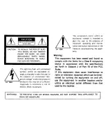 Preview for 2 page of Panasonic WVAD36 - CL CAMERA ACCESS Operating Instructions Manual