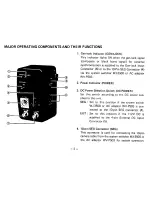 Preview for 5 page of Panasonic WVAD36 - CL CAMERA ACCESS Operating Instructions Manual