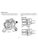 Preview for 8 page of Panasonic WVAD36 - CL CAMERA ACCESS Operating Instructions Manual