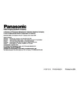 Preview for 74 page of Panasonic WVBL730 - CCTV CAMERA Operating Instructions Manual