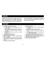 Предварительный просмотр 4 страницы Panasonic WVBL734 - CCTV CAMERA Operating Instructions Manual