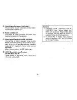 Preview for 8 page of Panasonic WVBL734 - CCTV CAMERA Operating Instructions Manual