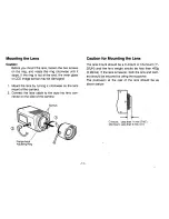 Предварительный просмотр 13 страницы Panasonic WVBL734 - CCTV CAMERA Operating Instructions Manual
