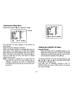 Preview for 19 page of Panasonic WVBL734 - CCTV CAMERA Operating Instructions Manual