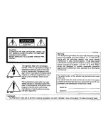 Preview for 2 page of Panasonic WVBLR730 - CCTV Operating Instructions Manual