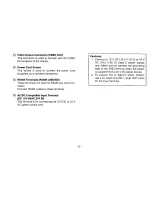 Preview for 8 page of Panasonic WVBLR730 - CCTV Operating Instructions Manual