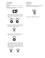 Предварительный просмотр 7 страницы Panasonic WVBM1410 - B/W MONITOR Operating Instructions Manual