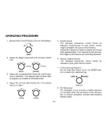 Предварительный просмотр 12 страницы Panasonic WVBM1900 - 19" B/W MONITOR Operating Instructions Manual